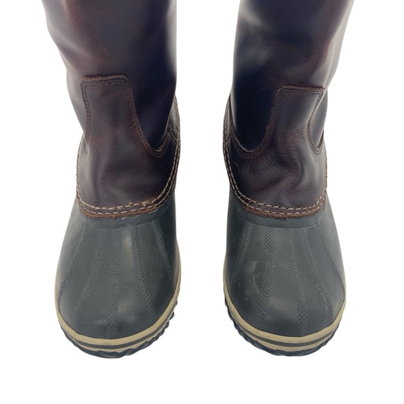 Sorel Slimpack Tall Riding Boot II 7 1/2 Brown - Picture 5 of 16